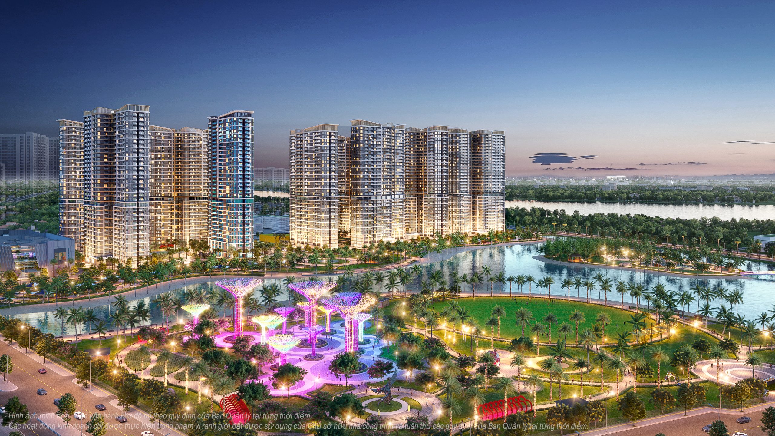 Phối cảnh Vinhomes Grand Park