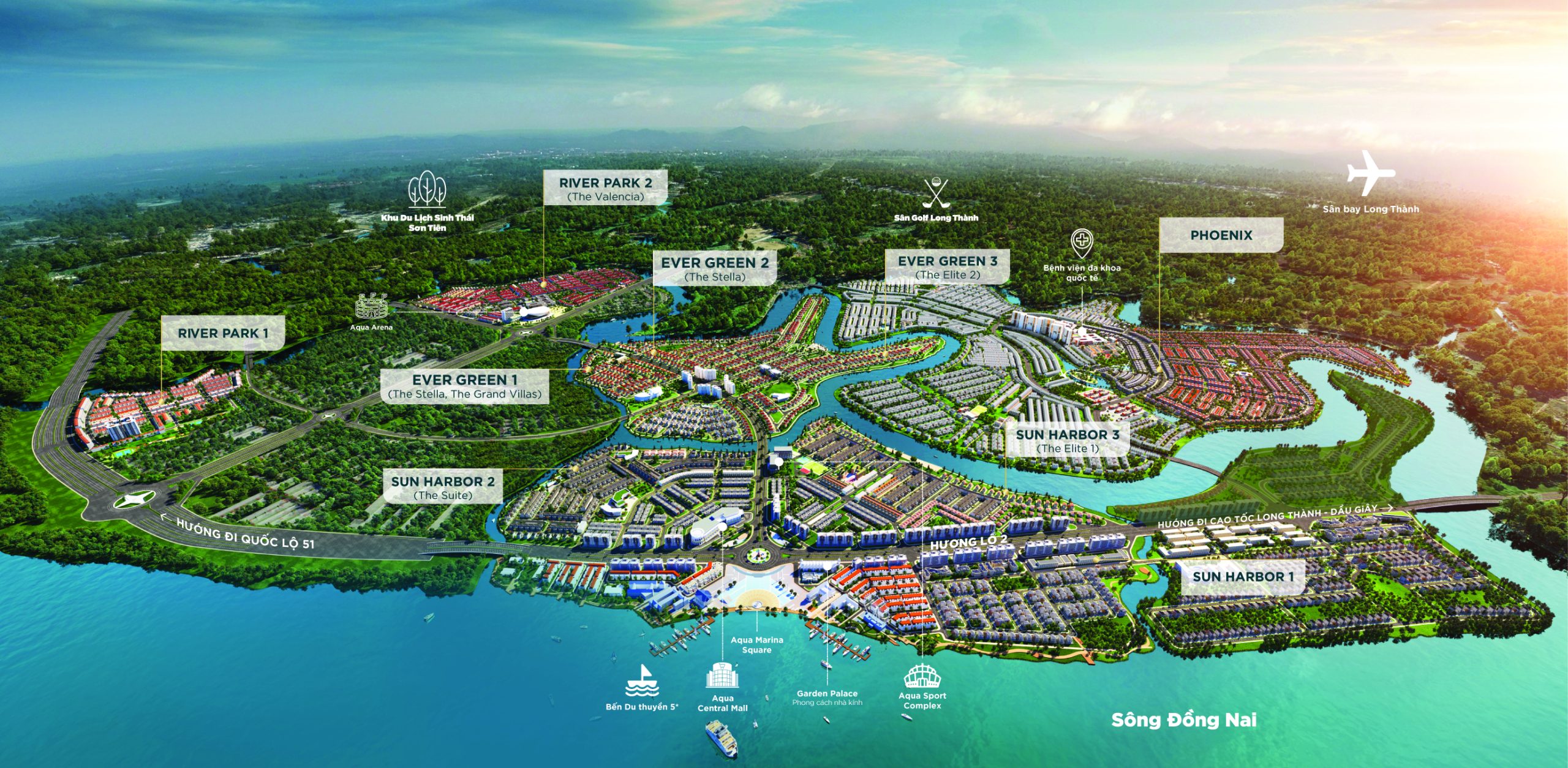 Dự án Khu đô thị Aqua City tại thành phố Biên Hòa, Đồng Nai