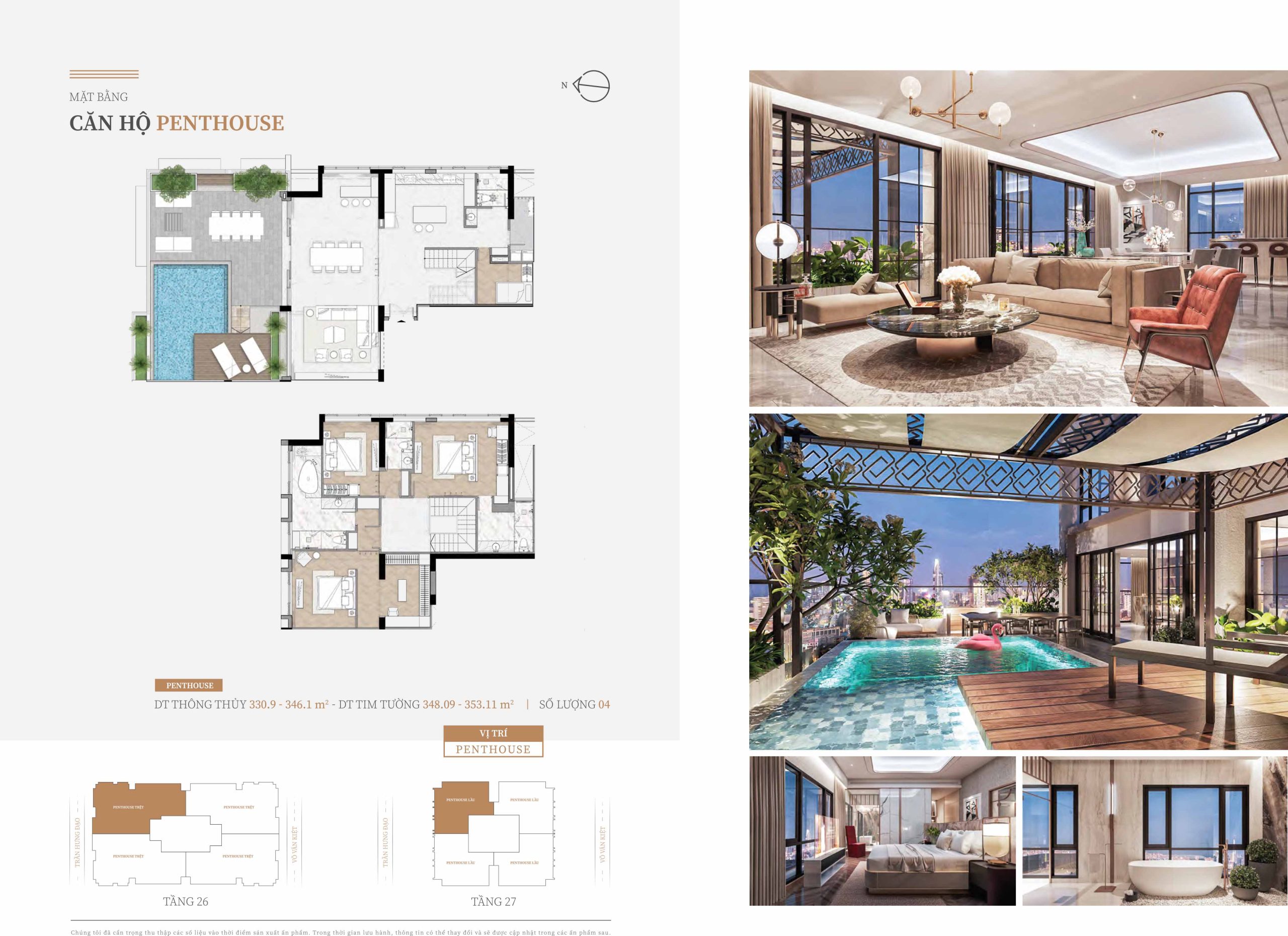 Thiết kế căn hộ penthouse Kiều By Kita