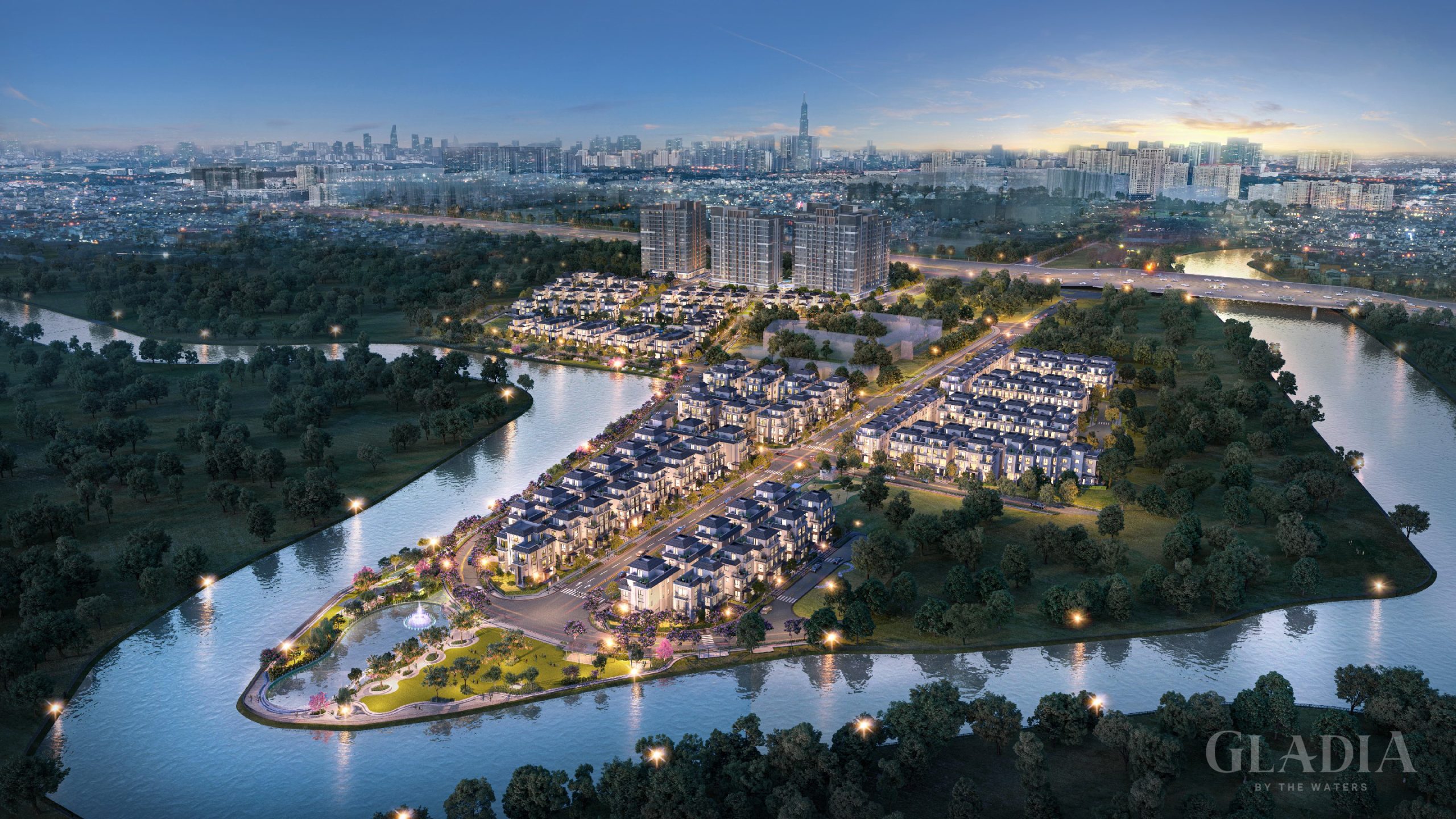 Phối cảnh Gladia By The Waters