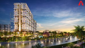 Phối cảnh The Lá Village - An Gia