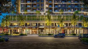 Phối cảnh Shophouse Legacy 66 Tân Thành