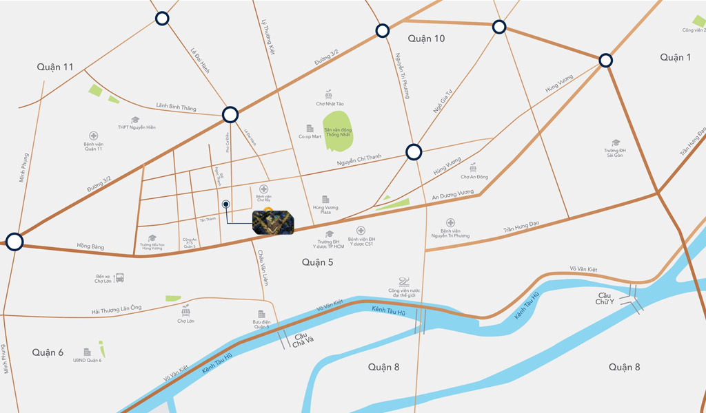 Vị trí Legacy 66 Tân Thành