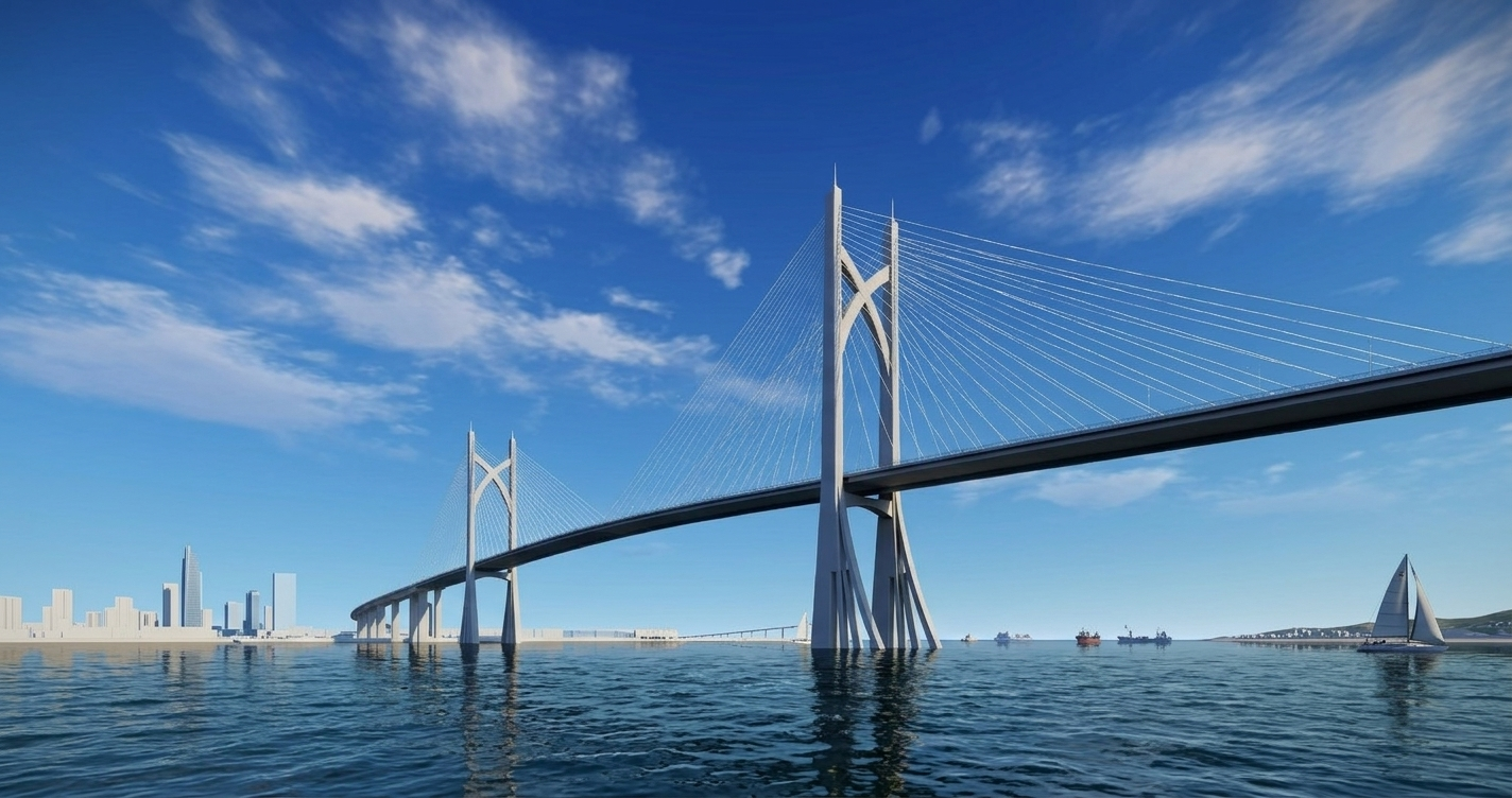 Cầu Cần Giờ - Vinhomes Green Paradise, Imperia Green Paradise