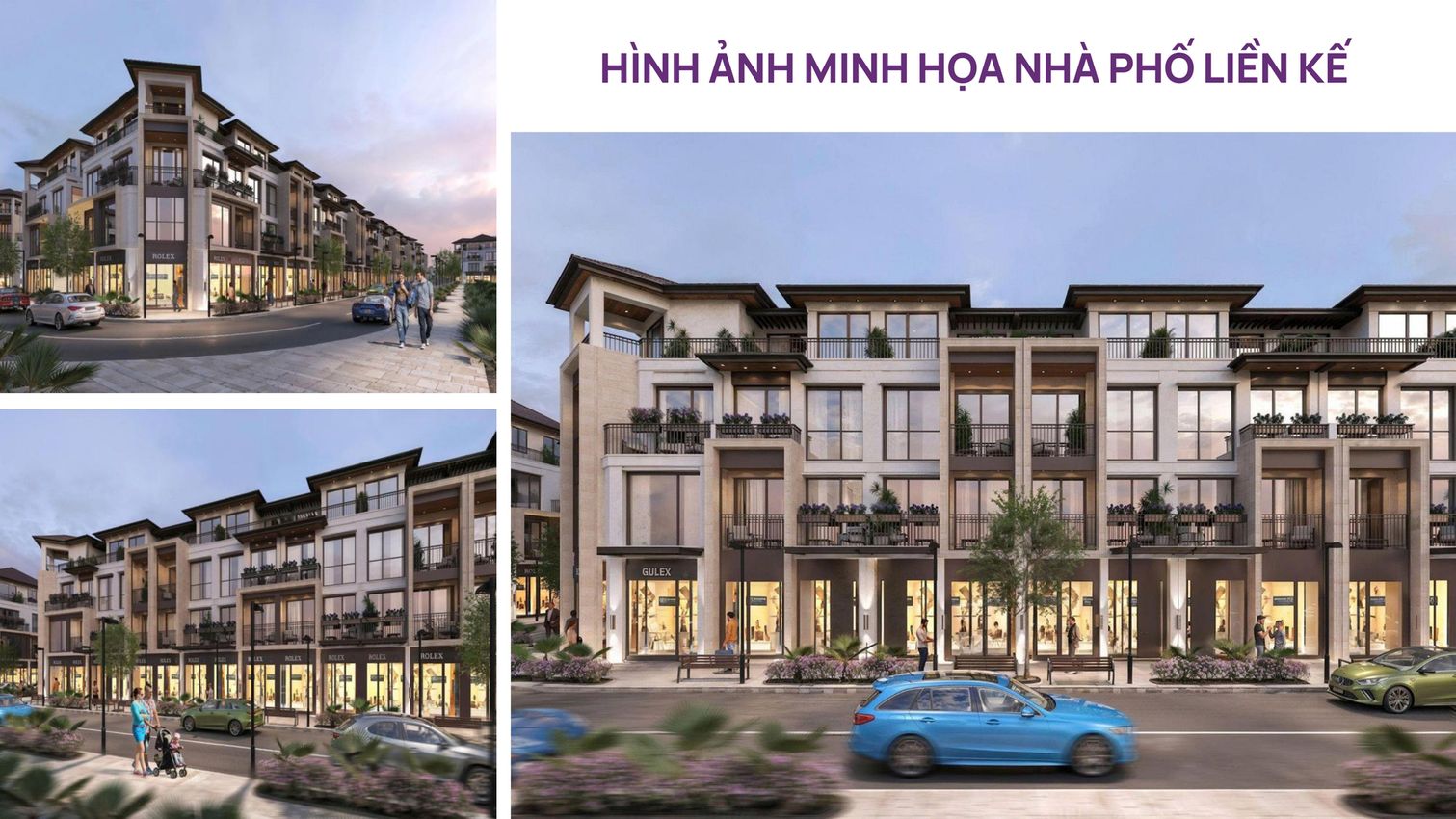 Phối cảnh Nhà Phố Liền Kề Thanh Phú Centre Point