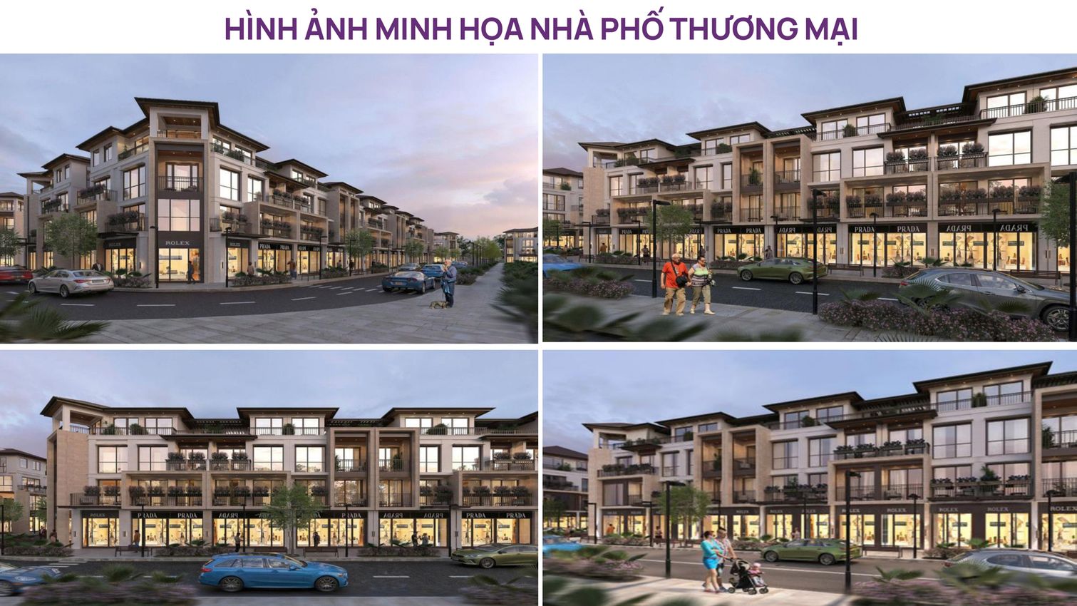 Phối cảnh Nhà Phố Thương Mại Thanh Phú Centre Point