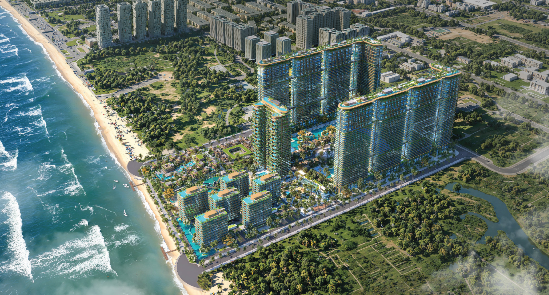 Phối cảnh Sunshine Bay Retreat