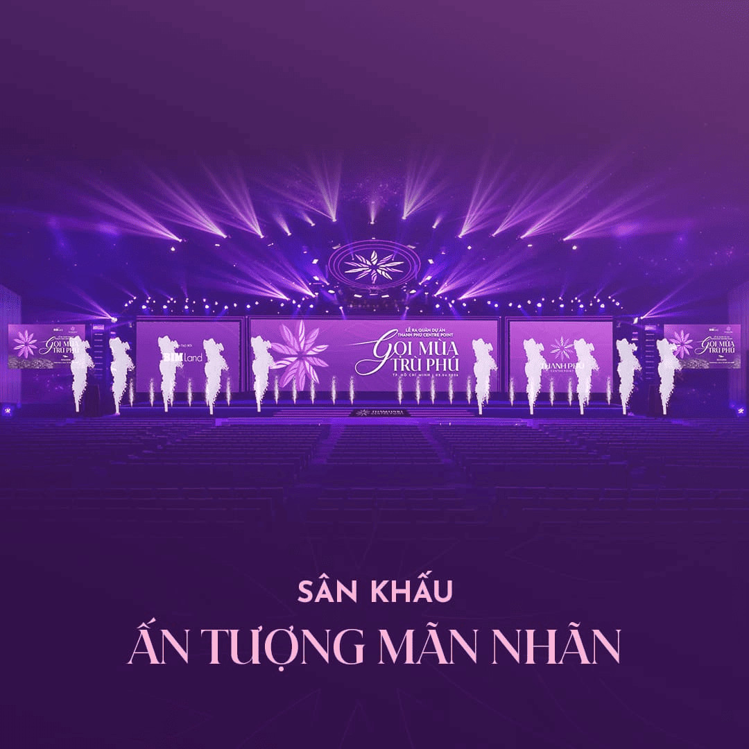 Sân Khấu Lễ Ra Quân Thanh Phú Centre Point