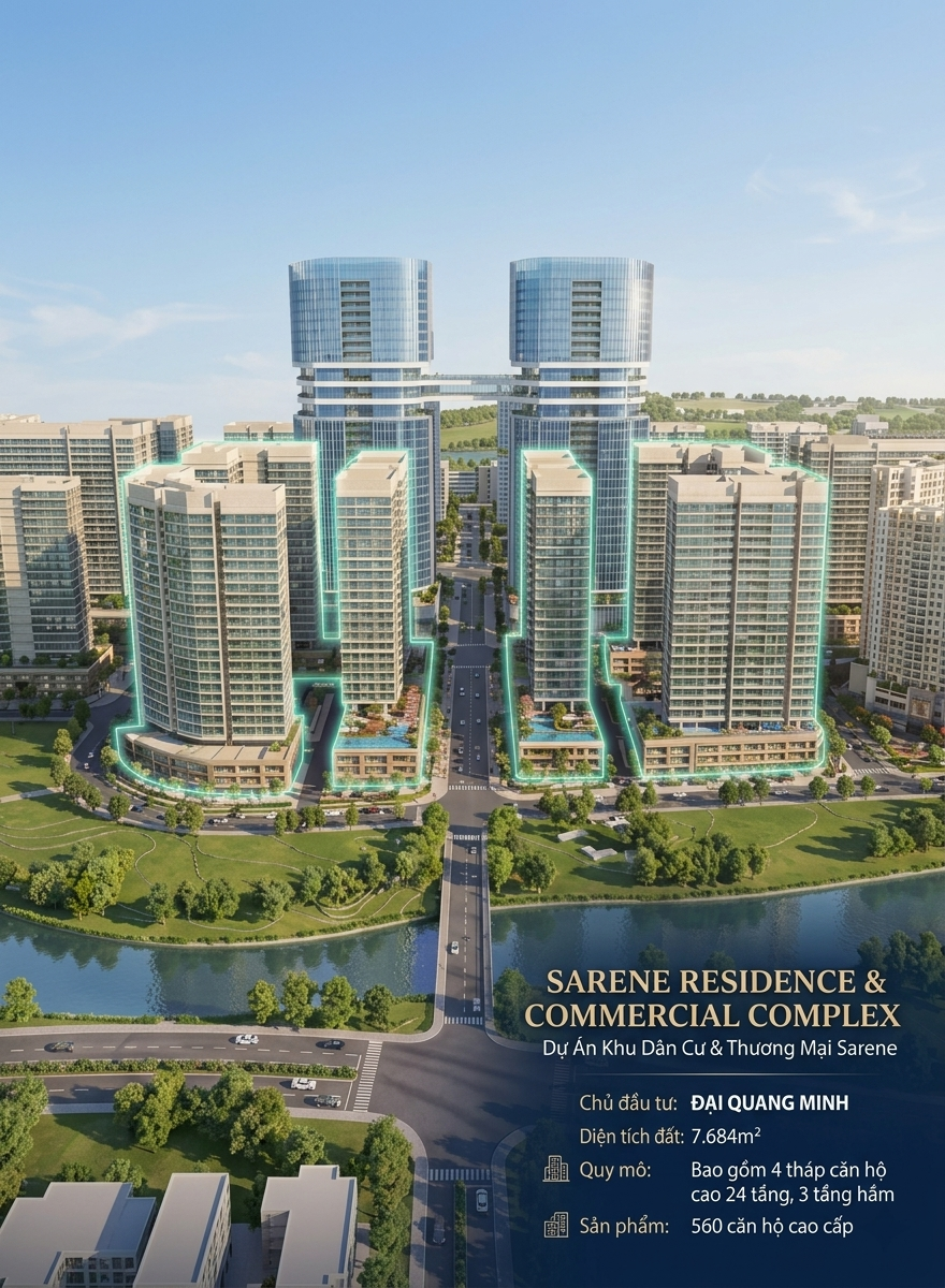 Tổng quan Sarene Residence - Commercial Complex
