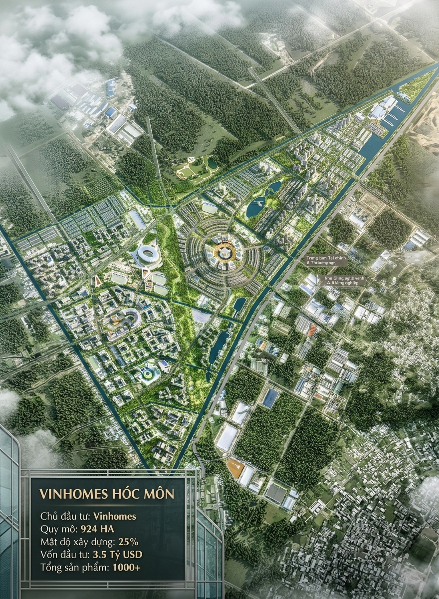 Tổng quan Vinhomes Hóc Môn